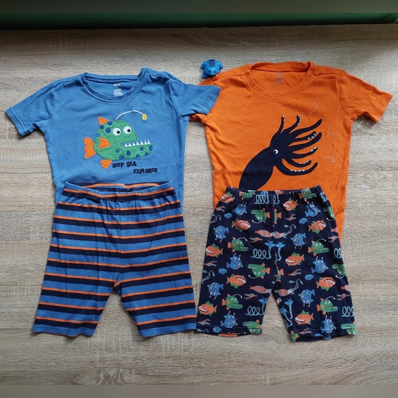 Angler & octopus Gymboree pjs size 12 - Picture 10 of 16